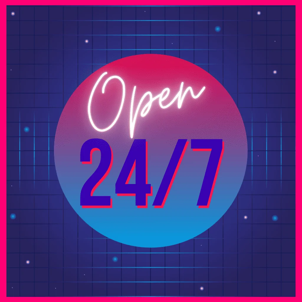 Business websites are open 24/7