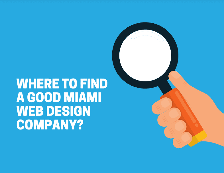 how to find a good miami web design company