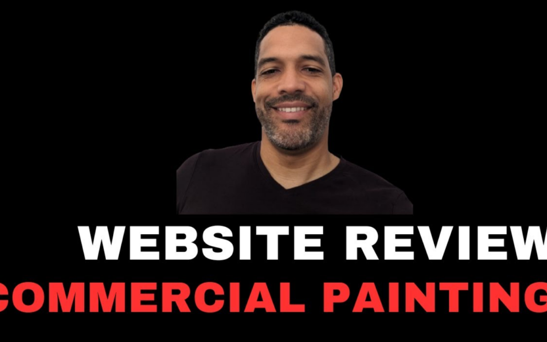 Commercial panting website cro